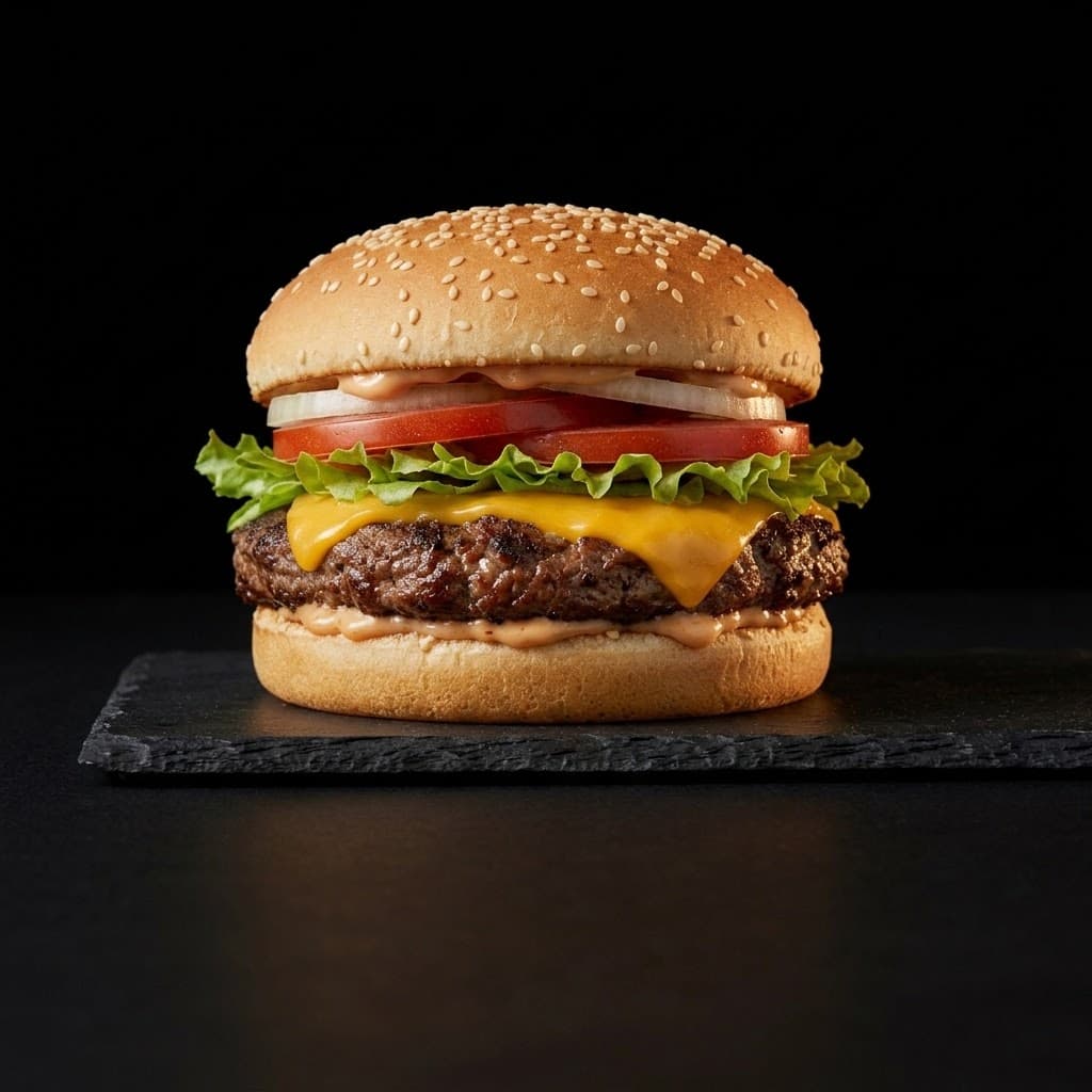 Beef Grill Patty Burger