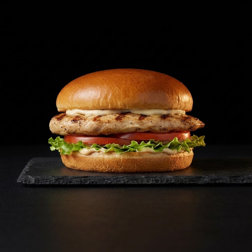 Chicken Grill Patty Burger